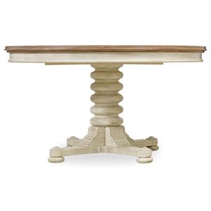 Hooker Furniture Sunset Point Convertible Pedestal Dining Table